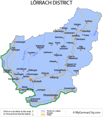 L rrach District The Three Country Corner L rrach District The Three Country Corner