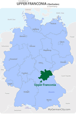 Upper Franconia Map